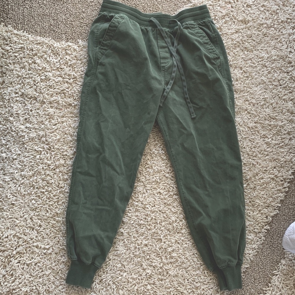 Gap green jogger pants